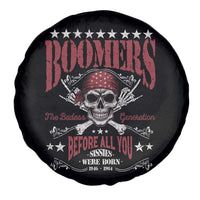Boomers The Badass Generation Before All You Sissies Were Born Spare Tire Cover Baby Boomers Generation Skull - Wonder Print Shop