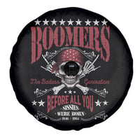 Boomers The Badass Generation Before All You Sissies Were Born Spare Tire Cover Baby Boomers Generation Skull - Wonder Print Shop