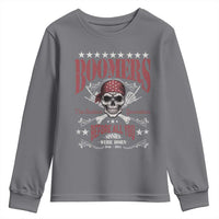 Boomers The Badass Generation Before All You Sissies Were Born Youth Sweatshirt Baby Boomers Generation Skull - Wonder Print Shop