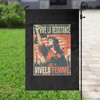 Vive La Resistance Vivela Femme Garden Flag Feminist Women's Right Political Sattire - Wonder Print Shop