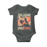Vive La Resistance Vivela Femme Baby Onesie Feminist Women's Right Political Sattire - Wonder Print Shop