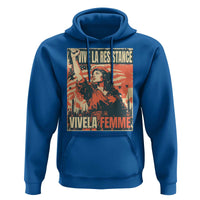 Vive La Resistance Vivela Femme Hoodie Feminist Women's Right Political Sattire - Wonder Print Shop