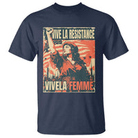 Vive La Resistance Vivela Femme T Shirt Feminist Women's Right Political Sattire - Wonder Print Shop