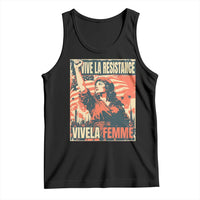 Vive La Resistance Vivela Femme Tank Top Feminist Women's Right Political Sattire - Wonder Print Shop
