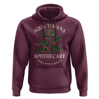 Aqua Tofana Apothecary Hoodie Feminist Woman Owned And Operated - Wonder Print Shop