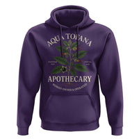 Aqua Tofana Apothecary Hoodie Feminist Woman Owned And Operated - Wonder Print Shop