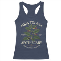 Aqua Tofana Apothecary Racerback Tank Top Feminist Woman Owned And Operated - Wonder Print Shop