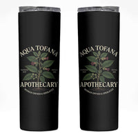 Aqua Tofana Apothecary Skinny Tumbler Feminist Woman Owned And Operated - Wonder Print Shop