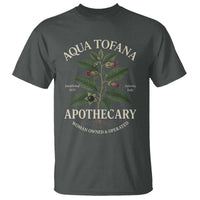 Aqua Tofana Apothecary T Shirt Feminist Woman Owned And Operated - Wonder Print Shop