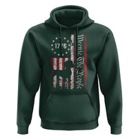 Funny 4th Of July Dachshund Lover Hoodie Weenie The People American Flag - Wonder Print Shop