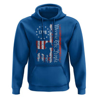 Funny 4th Of July Dachshund Lover Hoodie Weenie The People American Flag - Wonder Print Shop