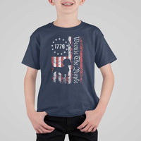 Funny 4th Of July Dachshund Lover T Shirt For Kid Weenie The People American Flag - Wonder Print Shop