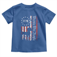 Funny 4th Of July Dachshund Lover Toddler T Shirt Weenie The People American Flag - Wonder Print Shop