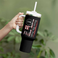 Funny 4th Of July Dachshund Lover Tumbler With Handle Weenie The People American Flag - Wonder Print Shop