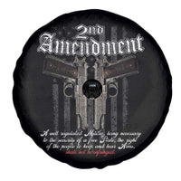 2nd Amendment Pro Gun Spare Tire Cover Gun Rights Shall Not Be Infringed Patriotic American Flag - Wonder Print Shop