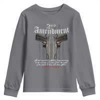 2nd Amendment Pro Gun Youth Sweatshirt Gun Rights Shall Not Be Infringed Patriotic American Flag - Wonder Print Shop