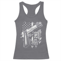 Guns Dont Kill People Do Racerback Tank Top 2nd Amendment American Flag - Wonder Print Shop