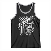 Guns Dont Kill People Do Tank Top 2nd Amendment American Flag - Wonder Print Shop