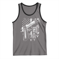 Guns Dont Kill People Do Tank Top 2nd Amendment American Flag - Wonder Print Shop