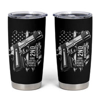 Guns Dont Kill People Do Tumbler Cup 2nd Amendment American Flag - Wonder Print Shop