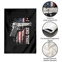 I 2nd That Second Amendment Garden Flag Pro Gun American Flag Patriotic - Wonder Print Shop