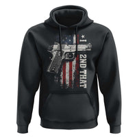 I 2nd That Second Amendment Hoodie Pro Gun American Flag Patriotic - Wonder Print Shop