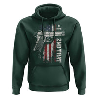 I 2nd That Second Amendment Hoodie Pro Gun American Flag Patriotic - Wonder Print Shop