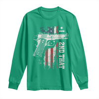 I 2nd That Second Amendment Long Sleeve Shirt Pro Gun American Flag Patriotic - Wonder Print Shop