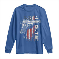I 2nd That Second Amendment Long Sleeve Shirt Pro Gun American Flag Patriotic - Wonder Print Shop