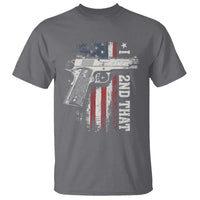 I 2nd That Second Amendment T Shirt Pro Gun American Flag Patriotic - Wonder Print Shop
