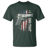 I 2nd That Second Amendment T Shirt Pro Gun American Flag Patriotic - Wonder Print Shop