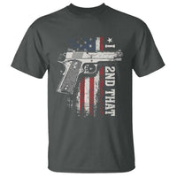 I 2nd That Second Amendment T Shirt Pro Gun American Flag Patriotic - Wonder Print Shop