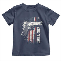 I 2nd That Second Amendment Toddler T Shirt Pro Gun American Flag Patriotic - Wonder Print Shop