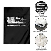 Funny Pro Gun Celebrate Diversity Garden Flag 2nd Amendment Vintage American Flag - Wonder Print Shop