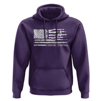 Funny Pro Gun Celebrate Diversity Hoodie 2nd Amendment Vintage American Flag - Wonder Print Shop