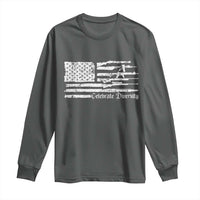 Funny Pro Gun Celebrate Diversity Long Sleeve Shirt 2nd Amendment Vintage American Flag - Wonder Print Shop