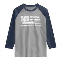 Funny Pro Gun Celebrate Diversity Raglan Shirt 2nd Amendment Vintage American Flag - Wonder Print Shop