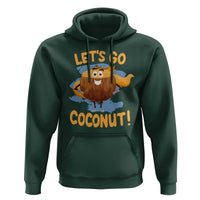 Funny Super Sommer Coconuts Hoodie Let's Go Coconut Hero - Wonder Print Shop
