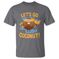 Funny Super Sommer Coconuts T Shirt Let's Go Coconut Hero - Wonder Print Shop