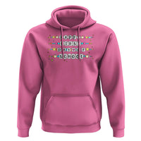 Happy First Day Of School Hoodie Student Teacher Bracelet Retro Groove - Wonder Print Shop