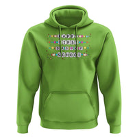 Happy First Day Of School Hoodie Student Teacher Bracelet Retro Groove - Wonder Print Shop