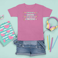 Happy First Day Of School T Shirt For Kid Student Teacher Bracelet Retro Groove - Wonder Print Shop
