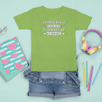 Happy First Day Of School T Shirt For Kid Student Teacher Bracelet Retro Groove - Wonder Print Shop