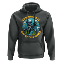 Funny Back To School Space Hoodie 1ST Grade Is Out Of This World Dinosaur Astronaut Planet - Wonder Print Shop