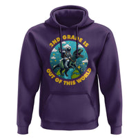 Funny Back To School Space Hoodie 1ST Grade Is Out Of This World Dinosaur Astronaut Planet - Wonder Print Shop