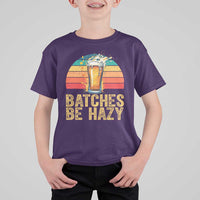 Funny Batches Be Hazy T Shirt For Kid Craft Beer For Home Brewing - Wonder Print Shop