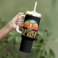 Funny Batches Be Hazy Tumbler With Handle Craft Beer For Home Brewing - Wonder Print Shop