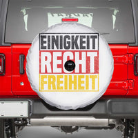 Proud Germany Spare Tire Cover Einigkeit Recht Freiheit German Flag - Wonder Print Shop