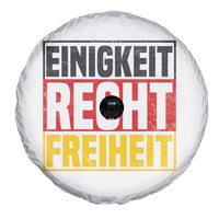 Proud Germany Spare Tire Cover Einigkeit Recht Freiheit German Flag - Wonder Print Shop