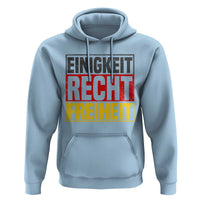 Proud Germany Hoodie Einigkeit Recht Freiheit German Flag - Wonder Print Shop